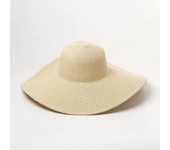 Sombrero de sol flexible para mujer, gorra de playa de ala ancha, plegable, de paja, protección solar UV, Verano