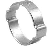 10pcs/20pcs 3-46mm Stainless Steel Double Ear Hose Clamps O Clips Water Pipe Fuel Pipe Clamps Kit