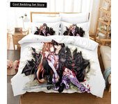 Anime Sword Art Online Bedding Sets Home Textile Pillow Case 3D Bed Linen Duvet Covers Kids Gift Bed Set Home Textiles Bedding