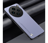 Luxury PU Leather Case For Vivo X100 Pro Back Cover Matte Silicone Full Protection Phone Case For Vivo X100 5G VivoX100 Pro