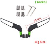 Rearview Mirror SXR125 For Aprilia Max 250 300 125 SR GT 200 SR APR300 Wind Wing Swivel Side Mirrors Retroviseur Espelhos Moto