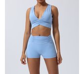 Upgrade Your Fitness Game with The 24-Year Spring-Summer Suit Including Bare Sensation Yoga Set and Wrinkle-Lifting Fitness Wear
