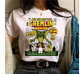 Retro Monster Gremlins Gizmo t-shirts women graphic tshirt girl funny harajuku comic clothes