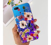 For Xiaomi Mi 8 Lite Case Clear Silione With Cute Painted Soft Phone Back Cover For Xiomi Mi 8 Lite Fundas Mi8Lite Coque Capas
