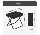 Taburete plegable plegable para acampar portátil para hacer cola para bebé, estuche para lápices al aire libre, aburete plegable