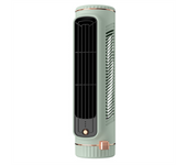 Bladeless Tower Fan Desktop Air Cooler, Portable Silent Office Fan, Indoor Office and Home Use Green