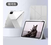 With Pencil Holder Case for Samsung galaxy tab S6 lite 10.4'' 2024 SM-P610 P615 P613 P619 P620 P625 P627 Clear Transparent Back