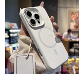 Funda de Teléfono de Carga Inalámbrica Magnética de Silicona Líquida Compatible con iPhone 16-11 Pro Max Plus Accesorios de Electrónica