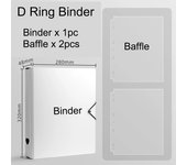 A4 Binder Photocards Holder Kpop Photo Card Page 2/3/4/9/10 Pocket Sleeves PVC Free Photo Album Refills 4x6 10x15 Pocket Sleeves