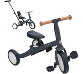 Evolutivo de Bebé 5 en 1 GYRO + - Bicicleta Niños Desde 1 Año hasta 5 años - De Triciclo a Bicicleta con o sin Pedales – Adaptable y transformable (Gyro +, Verde)