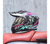 Cascos de moto mujer hombre aire libre trail rally seguro Equipo Protector