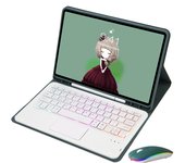 Funda For iPad Pro 11 inch 2022 2021 2020 Keyboard Case For iPad Pro 11 4th/3th/2th Generation Rainbow Touchpad Backlit Teclado