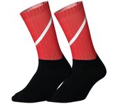 1 Pair Reflective Cycling Socks Sweat-absorbent Deodorant Mid Tank Sports Socks Not Deformed Wear Resistant Sports Socks Running