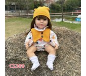 Muñeca reborn de 30cm, simulación de bebé, muñeca de goma blanda, realista, recién nacido