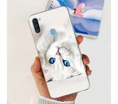 For Samsung Galaxy A11 M11 Case Ultra Slim Soft Rubber Bumper Shell For Samsung M11 A11 A115F Back Cover Soft Capa With Pattern