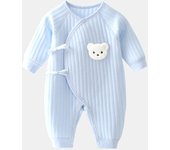 Bodysuit Para Niños Y Niñas Nuevos Otoño Primavera Invierno Ropa De Algodón Grueso Para Bebé 0-6M Prenda Diaria De Casa