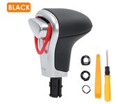 Perilla de palanca de cambios de cuero para AUDI Q7 Q5 A3 A4 A5 A6 A7 C6 C7 4G1 713 139 4G1713139 accesorios para coche