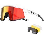 Gafas de Ciclismo Polarizadas con 1 Lente O 4 Lentes Intercambiables TR90 Gafas de Sol Deportivas Mujeres Hombres K9022