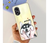 For OPPO A38 4G Case CPH2579 A 38 Shockproof Cover Stylish Flower Love Heart Soft Silicon Funda For OPPO A18 CPH2591 Coque 6.56"