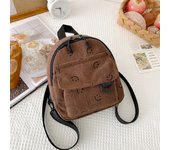 2024 New Mini Backpack Versatile College Student Small School Bag Female Commuter Mommy Bag Ladies Travel Backpack