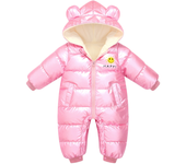 Chaqueta de invierno para bebé recién nacido, chaqueta impermeable de terciopelo, mono para niño pequeño, capa con capucha