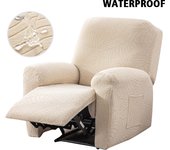 Fundas de Sofá Reclinables impermeables para Sala de Estar Funda Antipolvo Antideslizante Funda de Asiento para Niño Perezoso