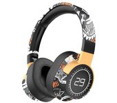 VAORLO Graffiti Bluetooth Headphone Super Bass Original Wireless Earphone Built In HD Mic Earphone Noise Reduction Sport Headset