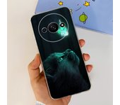 For Funda Xiaomi Redmi A3 Case 2024 Fashion Flower Transparent Silicone Soft TPU Phone Case For Xiomi Redmi A3 RedmiA3 4G Covers