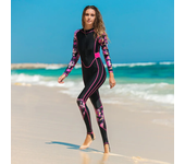 nuevo traje de buceo para mujer, traje de buceo conservador de manga larga con protección solar de una pieza para mujer, traje de baño ajustado