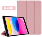 For New 2022 10th Generation A2696 PU Leather Tablet Folding Smart Cover Funda for Apple iPad 10 9 Inch Protective Case