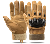 Guantes tácticos militares de dedo completo para hombres, pantalla táctil, Paintball, Airsoft, nudillos duros, escalada al aire