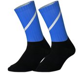 1 Pair Reflective Cycling Socks Sweat-absorbent Deodorant Mid Tank Sports Socks Not Deformed Wear Resistant Sports Socks Running