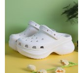Cross, Clog Classic Mega Crush, zapatos de suela gruesa, de altura, con fondo de muffin para mujer, resistentes al desgaste, sandalias de playa transpirables