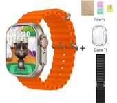 2025 New HK9 Ultra 2 MAX Smartwatch Bluetooth Call Heart Rate Detection Sports Mode Flashlight 1GB Memory AMOLED Compatible with Android IOS Smartwatch