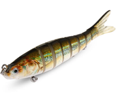 Swimbait 11g 16g 27g Multi Joint Lure Slow Sinking Bionic Segment Swimming Pesca Bass Treble Hook Carp Fishing Tackle Hard Bait