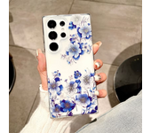 Luxury Fashion Colorful Flowers Phone Case for Samsung S25 edge S25 Plus S24 FE S23 FE S22 Ultra High Quality Back Cover for s24 Plus s23 Plus S22 Plus S25 Ultra