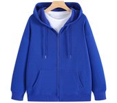 Sudadera con capucha con cremallera para hombre y mujer，Chaqueta suelta de moda，Top con capucha de manga larga para pareja