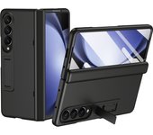 Invisible Stand For Samsung Galaxy Z Fold 4 Case Hard Glass Film Hinge Protective Cover
