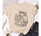 Candy Candy t-shirts women graphic manga anime t shirt girl anime Japanese clothes