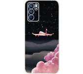 For OPPO Reno6 4G Case Fall Resistant Ultra Thin Slim Phone Case For OPPO Reno 6 CPH2235 Clear Matte Soft TPU Bumper Housing
