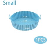 Airfryer Reusable Oven  Tray Silicone Mold for Pizza Fried Chicken Basket Air Fryer Accessories