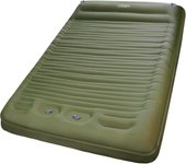 Esterilla Camping 2 Personas, 14CM Ultraligero Colchón Hinchable de Aire con Bomba de Pie, Colchoneta de Gran Tamaño para Tienda de Campaña, Mochilero, Senderismo y Viajes