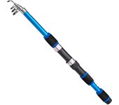 Telescopic Ultra Short Fishing Rod Premium Fiberglass Material Compact Sea Poles Suitable for Bass Trout Fishing