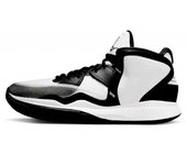 Zapatillas de baloncesto, masculinas, zapatillas deportivas, colchón de aire, amortiguación, hielo inflamable, blanco, negro y rojo