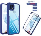 360 Double-sided All-inclusive Protection Case For OPPO Realme C30 C33 C21 C25 9i Find X5 Lite Ultra-thin Clear Anti-fall Case