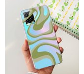 For Vivo Y33S 4G Y33s 5G Phone Case Soft TPU Clear Ultra Slim Protection Back Cover For y33S Vivo V2109 3D Flower Butterfly Capa