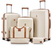 Joyway Juego de Maletas, Set Equipaje Trolley de PP, con Cerradura TSA y Rodillo de 360 ° , Maleta de Cabina
