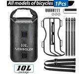 2024 NEWBOLER Waterproof 10L Portable Electric Scooter Bicycle Front Bike Fork Bag