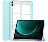 For Samsung Galaxy Tab S9 FE+ Case 10.9 12.4 inch 2023 Clear Hard PC Soft Back For Funda Tab A9 S9 FE Plus 12 4 S9 Tablet Cover
