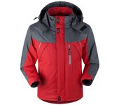 Chaquetas cálidas con capucha para hombre, abrigos casuales a prueba de viento para exteriores, Invierno